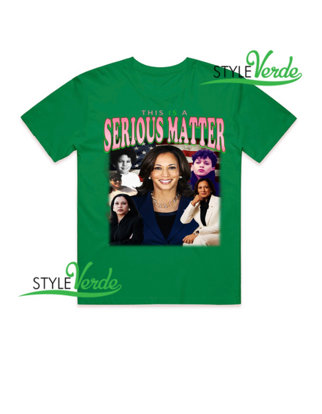 Serious Matter - Shirt Green